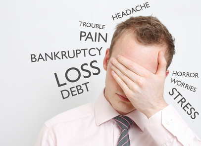 too much debt causes problems demasiada deuda causa problemas
