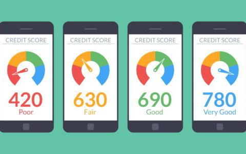 credit score ranges on 4 phones