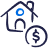 Icono Acción Inmobiliaria Casa Dólar