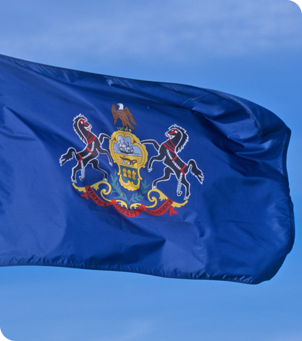 bandera de pennsylvania 620 701